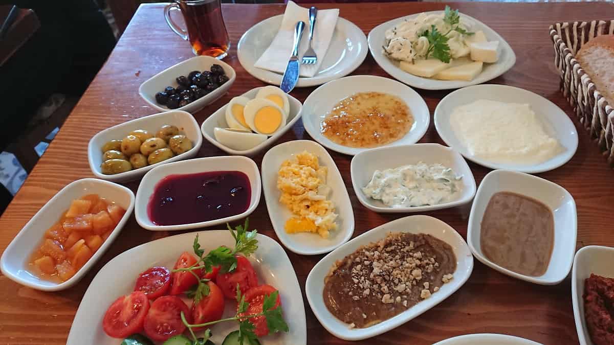 Turkisk Frukostbuffé