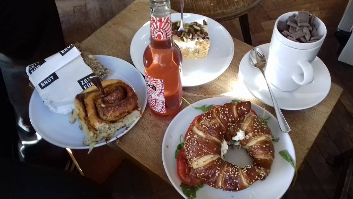 Vår frukost i Tyskland